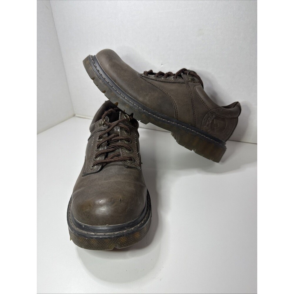 VTG 2000's Y2K Mens 8.5 / Women’s 10 Airwalk Brown Oxford Shoes Low Chunky Boots